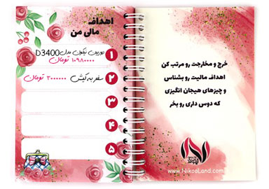 مدیریت مالی و رسیدن به اهداف، دفتر کیف پول